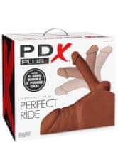 Pipedream PDX Plus Perfect Ride / realistické torzo muže - Brown skin ton