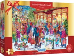 Gibsons Puzzle Limitovaná vánoční edice: Zimní říše zázraků 1000 dílků