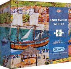 Gibsons Puzzle Endeavour Whitby 500 dílků