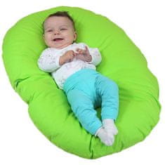 Babyrenka Babyrenka kojenecký relaxační polštář 80x60 cm EPS Lime