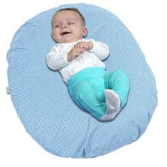 Babyrenka Babyrenka kojenecký relaxační polštář 80x60 cm EPS Dots blue