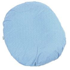 Babyrenka Babyrenka kojenecký relaxační polštář 80x60 cm EPS Dots blue