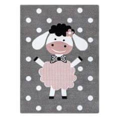 Dywany Lusczów Dětský kusový koberec Petit Dolly sheep grey 160x220 cm