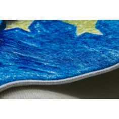 Dywany Lusczów Dětský kusový koberec Bambino 2265 Rocket Space blue 160x220 cm
