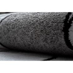 Dywany Lusczów Dětský kusový koberec Petit Puppy grey kruh 160x160 (průměr) kruh cm