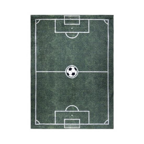 Dywany Lusczów Dětský kusový koberec Bambino 2138 Football green 80x150 cm