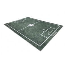 Dywany Lusczów Dětský kusový koberec Bambino 2138 Football green 160x220 cm