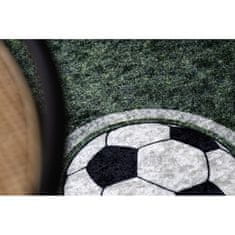 Dywany Lusczów Dětský kusový koberec Bambino 2138 Football green 160x220 cm