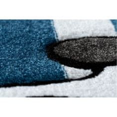 Dywany Lusczów Dětský kusový koberec Petit Puppy blue 160x220 cm