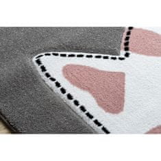 Dywany Lusczów Dětský kusový koberec Petit Kitty cat grey 200x290 cm