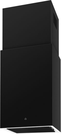 Ciarko Design CDW4001C Odsavač ostrůvkový Cube W Black, šířka 40 cm