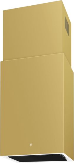 Ciarko Design CDW4001Z Odsavač ostrůvkový Cube W Gold, šířka 40 cm