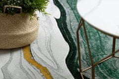 Dywany Łuszczów AKCE: 140x190 cm Kusový koberec Emerald 1017 green and gold 140x190