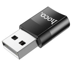 Hoco Adapter OTG UA17 z USB-C na USB konektor, černá
