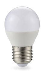 Berge LED žárovka - E27 - G45 - 3W - 270Lm - koule - studená bílá