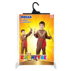 Rappa Dětský kostým indián s šátkem (S)