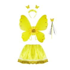 Rappa Dětský kostým Slunečnice s křídly