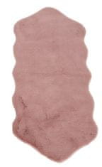Kaemingk  Dekorativní koberec z umělé kožešiny růžový 130x60 cm