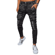 Dstreet Pánské džínové kalhoty OLA černé ux3580 s31