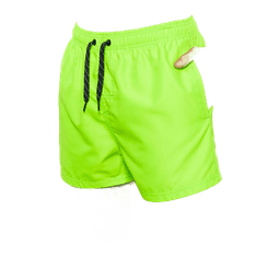 OMBRE Pánské šortky plavecké BECKETT limetková barva MDN115967 XXL