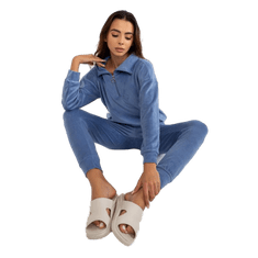 BERRAK Dámské pyžamo s mikinou HANCE modré BR-PI-9117_391307 S