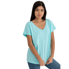 BASIC FEEL GOOD Dámské tričko z bavlny EMORY mátové RV-TS-4832.85_393413 XL