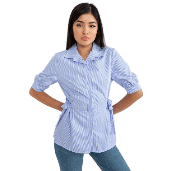 YUPS Dámská košile pruhovaná BREDA modrobílá YP-KS-awd0377.76_393346