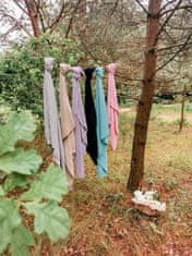 Bellochi Bambusová deka pro miminko- 80x100 cm - LAVENDLOVE, fialová