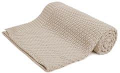 Bellochi Bambusová deka pro miminko- 80x100 cm - CREAMY NUT, krém