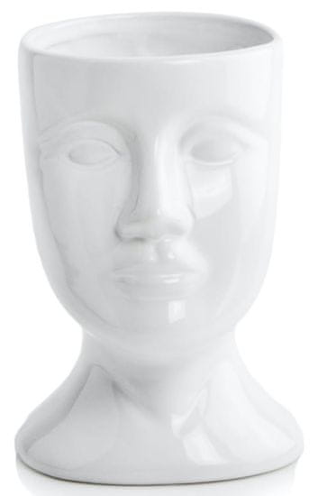 Polnix Keramická hlava hrnce bílá 18 cm