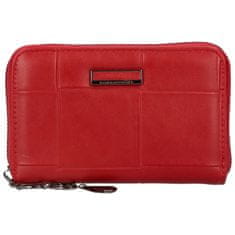 Romina & Co. Bags Praktická mladistvá dámská koženková peněženka Manni, červená