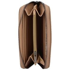 Romina & Co. Bags Praktická mladistvá dámská koženková peněženka Manni, tmavší béžová