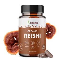Blendea Reishi BIO Organic, 100% rostlinné, 90 kapslí