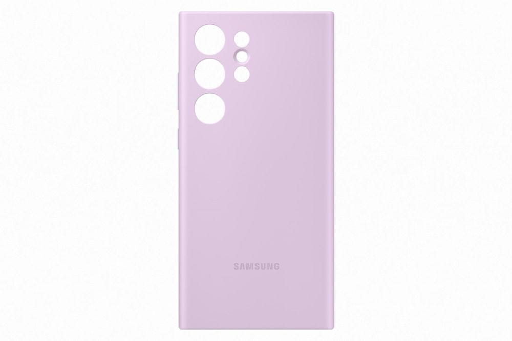 Levně Samsung Silicone Case Galaxy S23 Ultra, Lilac EF-PS918TVEGWW