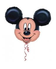 Hollywood Héliový balón - hlava Mickey Mouse - 75 x 90 cm