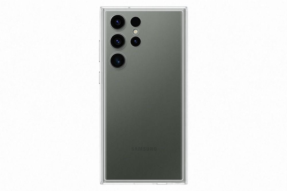 Levně Samsung Frame Case Galaxy S23 Ultra, White EF-MS918CWEGWW
