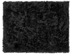Beliani Přikrývka 150 x 200 cm černá DELICE