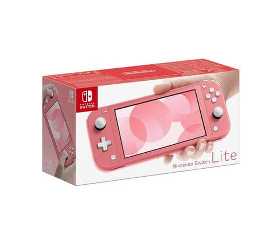 Nintendo Konsola Nintendo Switch Lite Coral / Růžová