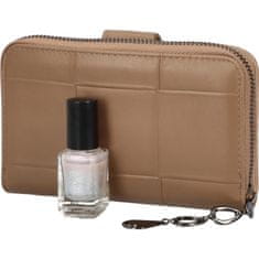 Romina & Co. Bags Praktická dámská koženková peněženka Francesca, tmavě béžová
