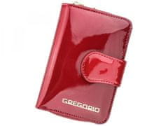 Gregorio Elegantní dámská kožená peněženka Todle, červená