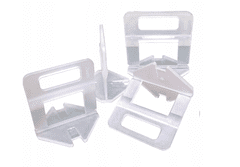 Korbi Sistem za izravnavo ploščic, sponke 1 mm, 100 kosov