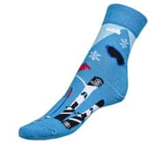 Bellatex Ponožky Lyže-snowboard - 43-46 - modrá