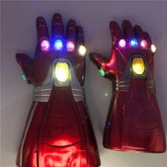 INTEREST Avengers - Iron Man - rukavice s kameny nekonečna. Dospělá velikost.