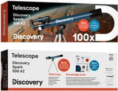 Discovery Spark 506 AZ Telescope with book
