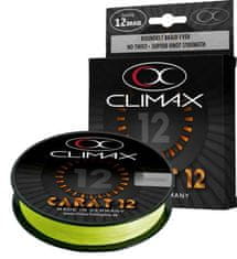 Climax Přívlačová šňůra Carat 12 Žlutá 135m 0,13/9,5kg