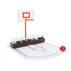 Northix Pitná hra - Mini basketbal s panákem 