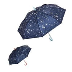Northix Deštník pro děti - Svítí ve tmě - Různé barvy 