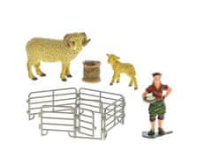 Mikro Trading Zoolandia zvířátko farma s mládětem a doplňky