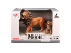 Mikro Trading Zoolandia lev s mládětem v krabičce