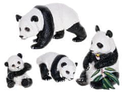 Mikro Trading Zoolandia samec a samice pandy s mláďaty v krabičce